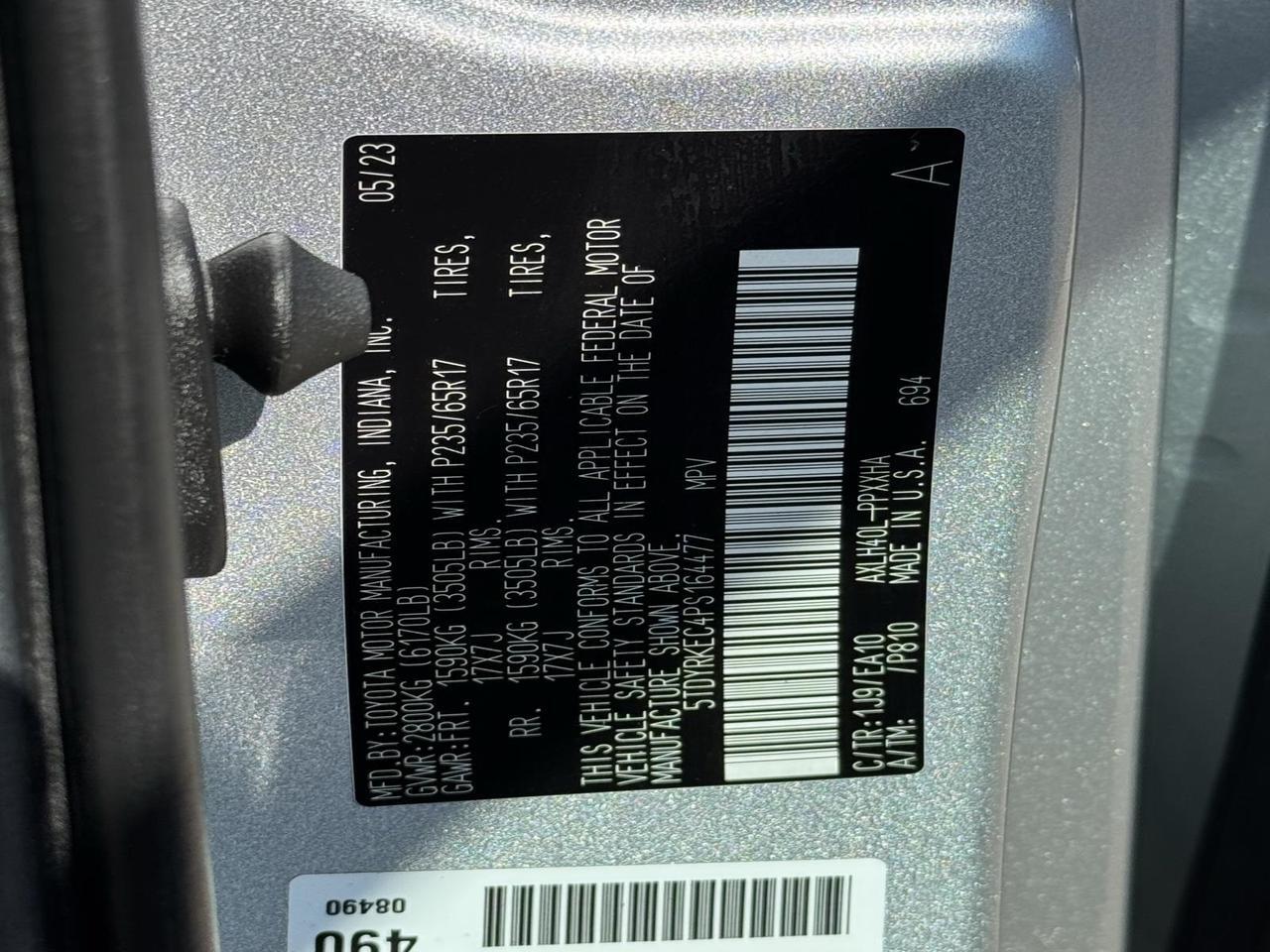 2023 Toyota Sienna XLE Fredericksburg VA