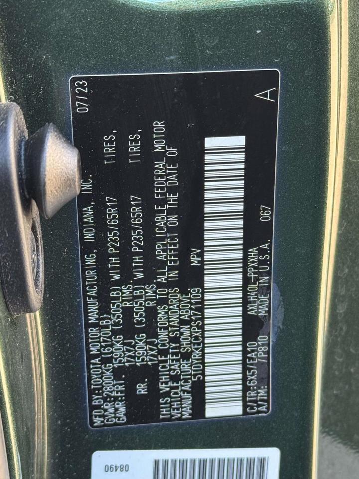 2023 Toyota Sienna XLE Fredericksburg VA