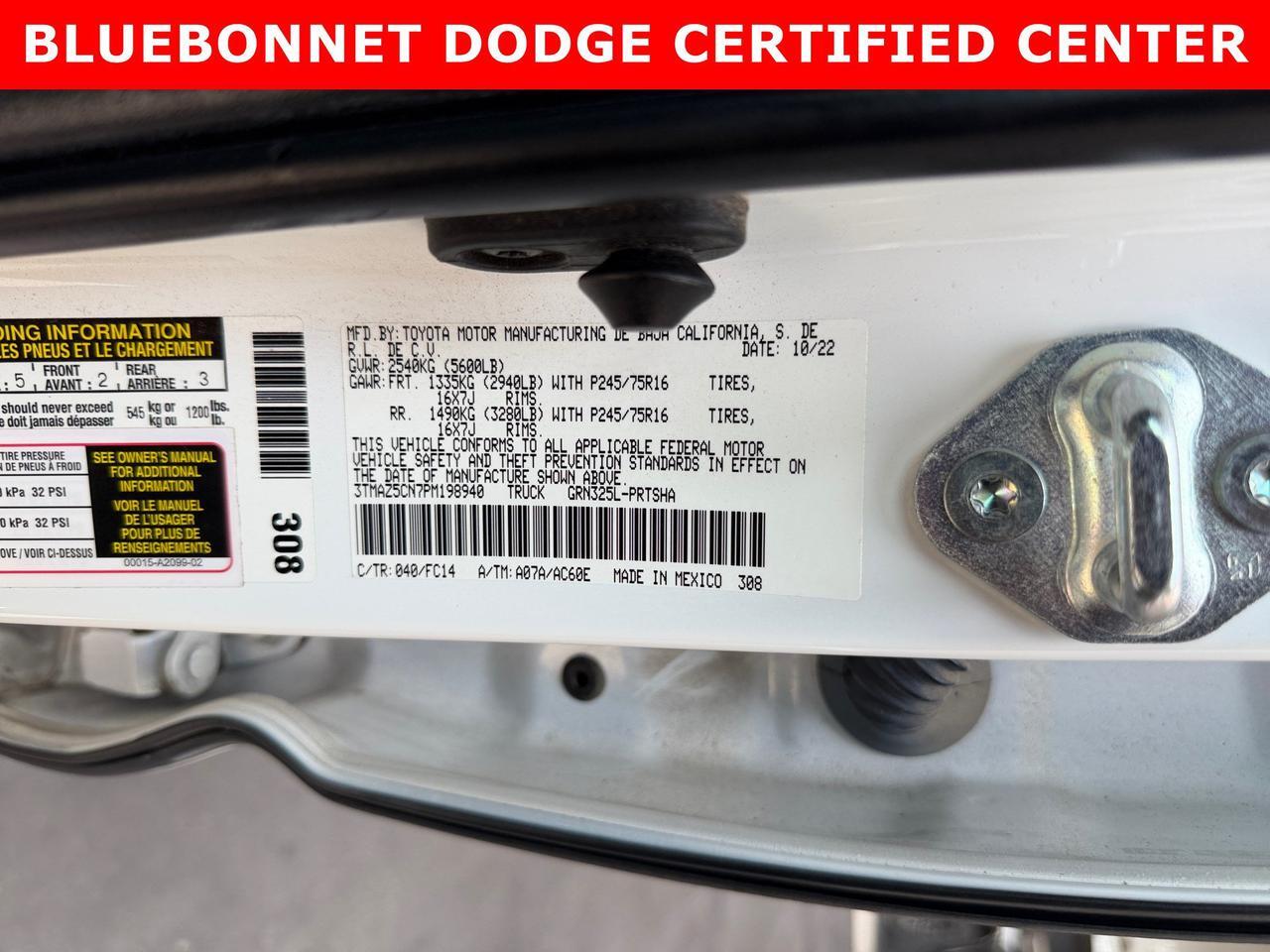 2023 Toyota Tacoma 2WD New Braunfels TX
