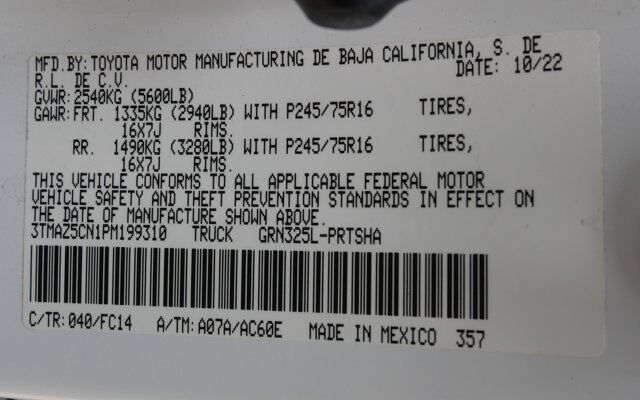 2023 Toyota Tacoma 2WD SR5 San Juan TX
