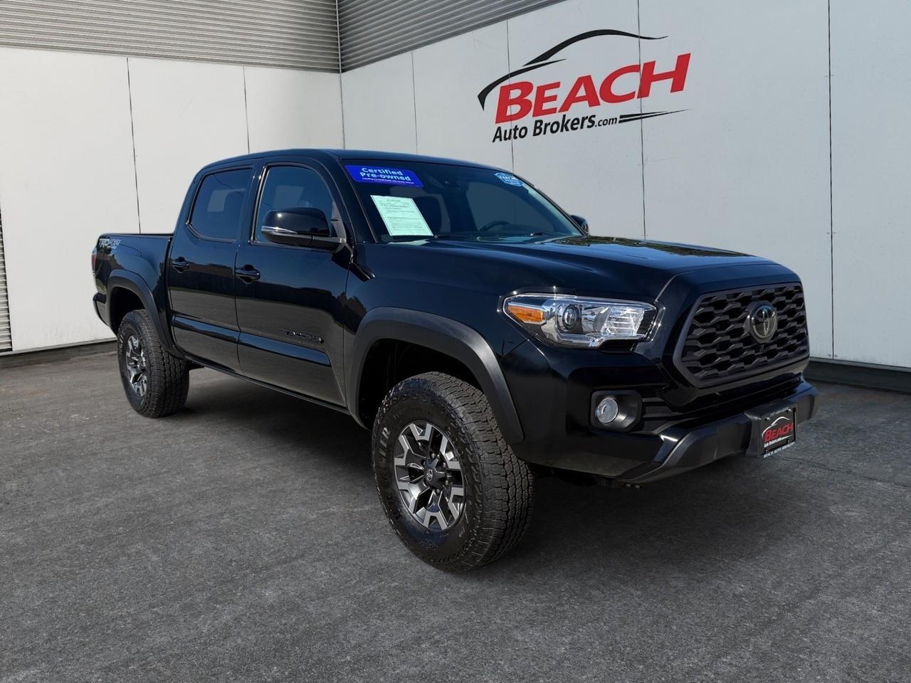 2023 Toyota Tacoma 4WD TRD Off Road, JBL SPEAKERS, BLUETOOTH, BED LINER, TOW PACKAGE, POWER SLIDING REAR WINDOW, BACKUP CAMERA, POWER MIRRORS, SUNROOF, ALL WEATHER FLOOTS MATS, ONLY 1 OWNER!