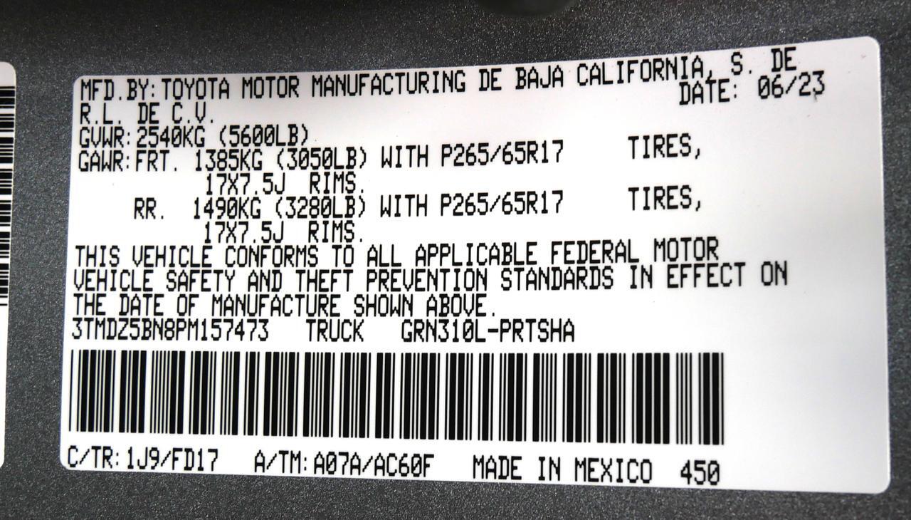 2023 Toyota Tacoma 4WD TRD Sport San Juan TX