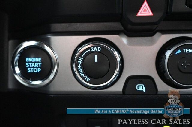 2023 Toyota Tacoma Limited / 4X4 / Crew Cab / Blackout Pkg / Power & Heated Leather Seats / NAV / JBL Speakers / Sunroof / Adaptive Cruise / Lane Departure & Blind Spot /Apple CarPlay & Android Auto / Back Up Camera / Bed Liner / Tow Pkg Anchorage AK
