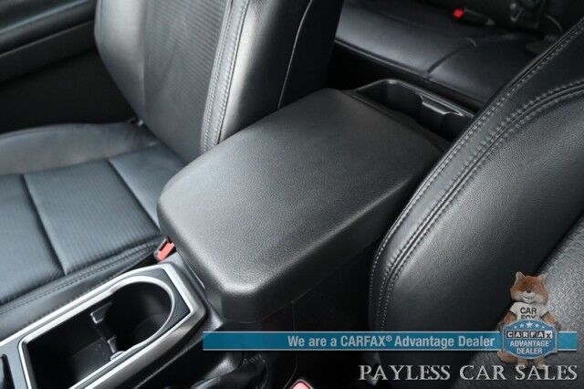 2023 Toyota Tacoma Limited / 4X4 / Crew Cab / Blackout Pkg / Power & Heated Leather Seats / NAV / JBL Speakers / Sunroof / Adaptive Cruise / Lane Departure & Blind Spot /Apple CarPlay & Android Auto / Back Up Camera / Bed Liner / Tow Pkg Anchorage AK