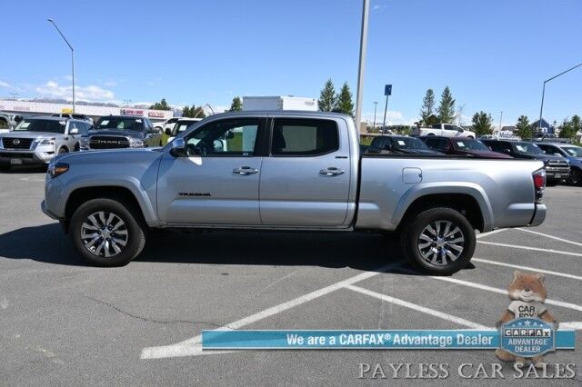 2023 Toyota Tacoma Limited / 4X4 / Crew Cab / Blackout Pkg / Power & Heated Leather Seats / NAV / JBL Speakers / Sunroof / Adaptive Cruise / Lane Departure & Blind Spot /Apple CarPlay & Android Auto / Back Up Camera / Bed Liner / Tow Pkg Anchorage AK
