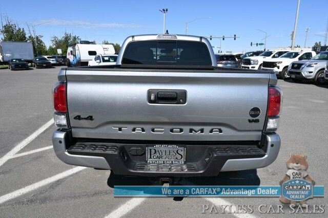 2023 Toyota Tacoma Limited / 4X4 / Crew Cab / Blackout Pkg / Power & Heated Leather Seats / NAV / JBL Speakers / Sunroof / Adaptive Cruise / Lane Departure & Blind Spot /Apple CarPlay & Android Auto / Back Up Camera / Bed Liner / Tow Pkg Anchorage AK