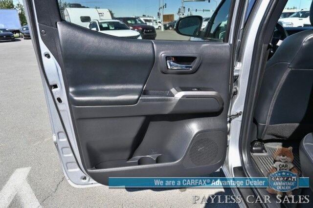 2023 Toyota Tacoma Limited / 4X4 / Crew Cab / Blackout Pkg / Power & Heated Leather Seats / NAV / JBL Speakers / Sunroof / Adaptive Cruise / Lane Departure & Blind Spot /Apple CarPlay & Android Auto / Back Up Camera / Bed Liner / Tow Pkg Anchorage AK