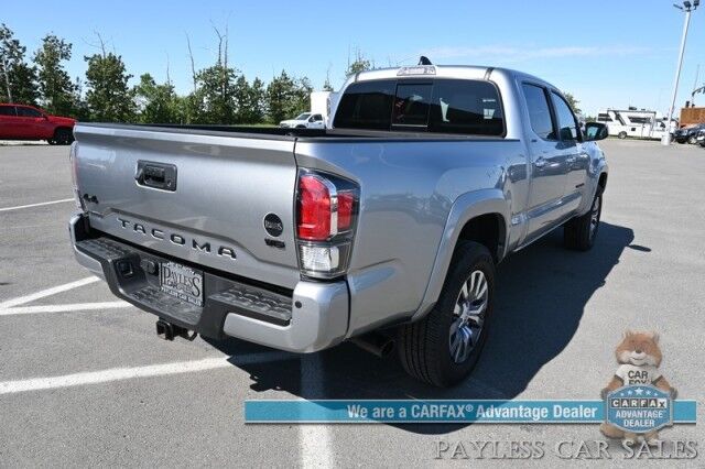 2023 Toyota Tacoma Limited / 4X4 / Crew Cab / Blackout Pkg / Power & Heated Leather Seats / NAV / JBL Speakers / Sunroof / Adaptive Cruise / Lane Departure & Blind Spot /Apple CarPlay & Android Auto / Back Up Camera / Bed Liner / Tow Pkg Anchorage AK