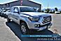 2023 Toyota Tacoma Limited / 4X4 / Crew Cab / Blackout Pkg / Power & Heated Leather Seats / NAV / JBL Speakers / Sunroof / Adaptive Cruise / Lane Departure & Blind Spot /Apple CarPlay & Android Auto / Back Up Camera / Bed Liner / Tow Pkg Anchorage AK