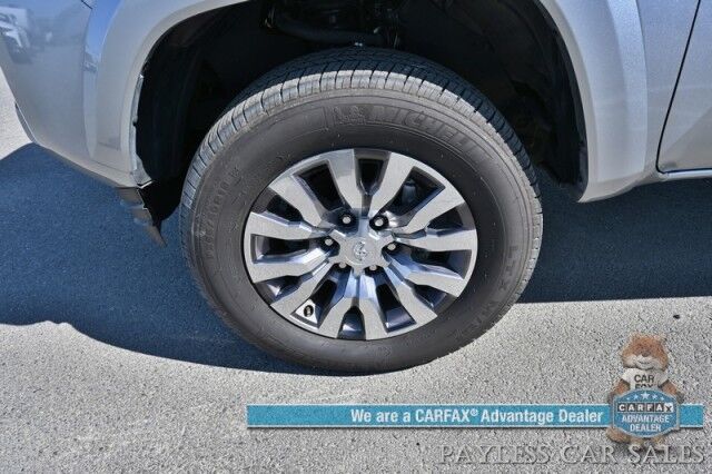 2023 Toyota Tacoma Limited / 4X4 / Crew Cab / Blackout Pkg / Power & Heated Leather Seats / NAV / JBL Speakers / Sunroof / Adaptive Cruise / Lane Departure & Blind Spot /Apple CarPlay & Android Auto / Back Up Camera / Bed Liner / Tow Pkg Anchorage AK