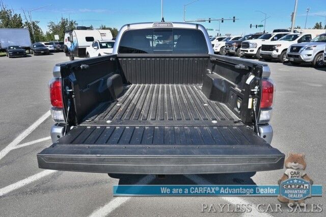 2023 Toyota Tacoma Limited / 4X4 / Crew Cab / Blackout Pkg / Power & Heated Leather Seats / NAV / JBL Speakers / Sunroof / Adaptive Cruise / Lane Departure & Blind Spot /Apple CarPlay & Android Auto / Back Up Camera / Bed Liner / Tow Pkg Anchorage AK