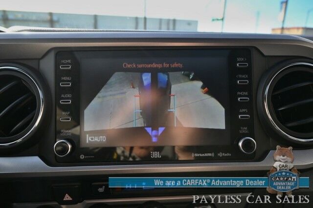 2023 Toyota Tacoma Limited / 4X4 / Crew Cab / Lifted / Power & Heated Leather Seats / Navigation / Sunroof / JBL Speakers / Adaptive Cruise Control / Lane Departure & Blind Spot Alert / Apple CarPlay & Android Auto / Back Up Camera / 1-Owner Anchorage AK