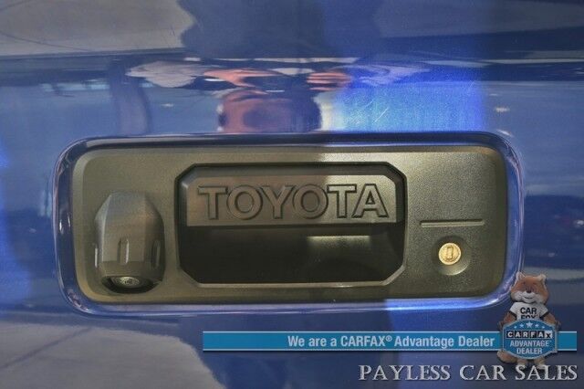 2023 Toyota Tacoma Limited / 4X4 / Crew Cab / Lifted / Power & Heated Leather Seats / Navigation / Sunroof / JBL Speakers / Adaptive Cruise Control / Lane Departure & Blind Spot Alert / Apple CarPlay & Android Auto / Back Up Camera / 1-Owner Anchorage AK