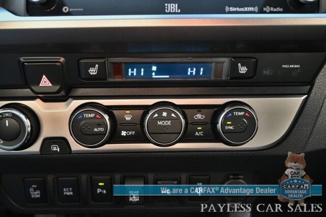 2023 Toyota Tacoma Limited / 4X4 / Crew Cab / Lifted / Power & Heated Leather Seats / Navigation / Sunroof / JBL Speakers / Adaptive Cruise Control / Lane Departure & Blind Spot Alert / Apple CarPlay & Android Auto / Back Up Camera / 1-Owner Anchorage AK