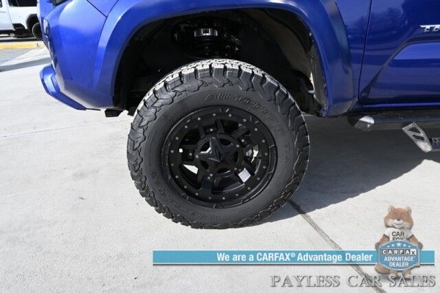2023 Toyota Tacoma Limited / 4X4 / Crew Cab / Lifted / Power & Heated Leather Seats / Navigation / Sunroof / JBL Speakers / Adaptive Cruise Control / Lane Departure & Blind Spot Alert / Apple CarPlay & Android Auto / Back Up Camera / 1-Owner Anchorage AK