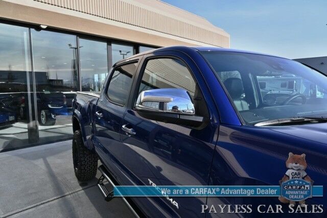 2023 Toyota Tacoma Limited / 4X4 / Crew Cab / Lifted / Power & Heated Leather Seats / Navigation / Sunroof / JBL Speakers / Adaptive Cruise Control / Lane Departure & Blind Spot Alert / Apple CarPlay & Android Auto / Back Up Camera / 1-Owner Anchorage AK