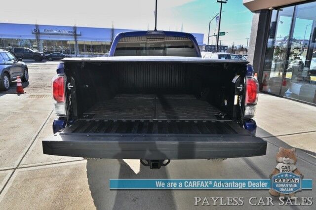 2023 Toyota Tacoma Limited / 4X4 / Crew Cab / Lifted / Power & Heated Leather Seats / Navigation / Sunroof / JBL Speakers / Adaptive Cruise Control / Lane Departure & Blind Spot Alert / Apple CarPlay & Android Auto / Back Up Camera / 1-Owner Anchorage AK