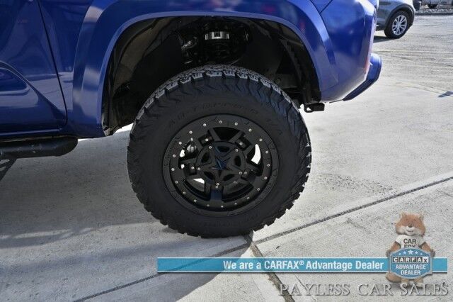 2023 Toyota Tacoma Limited / 4X4 / Crew Cab / Lifted / Power & Heated Leather Seats / Navigation / Sunroof / JBL Speakers / Adaptive Cruise Control / Lane Departure & Blind Spot Alert / Apple CarPlay & Android Auto / Back Up Camera / 1-Owner Anchorage AK