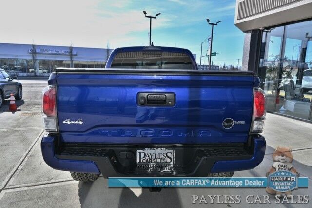 2023 Toyota Tacoma Limited / 4X4 / Crew Cab / Lifted / Power & Heated Leather Seats / Navigation / Sunroof / JBL Speakers / Adaptive Cruise Control / Lane Departure & Blind Spot Alert / Apple CarPlay & Android Auto / Back Up Camera / 1-Owner Anchorage AK