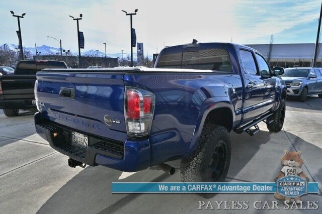 2023 Toyota Tacoma Limited / 4X4 / Crew Cab / Lifted / Power & Heated Leather Seats / Navigation / Sunroof / JBL Speakers / Adaptive Cruise Control / Lane Departure & Blind Spot Alert / Apple CarPlay & Android Auto / Back Up Camera / 1-Owner Anchorage AK