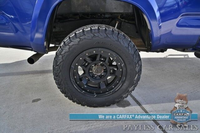 2023 Toyota Tacoma Limited / 4X4 / Crew Cab / Lifted / Power & Heated Leather Seats / Navigation / Sunroof / JBL Speakers / Adaptive Cruise Control / Lane Departure & Blind Spot Alert / Apple CarPlay & Android Auto / Back Up Camera / 1-Owner Anchorage AK