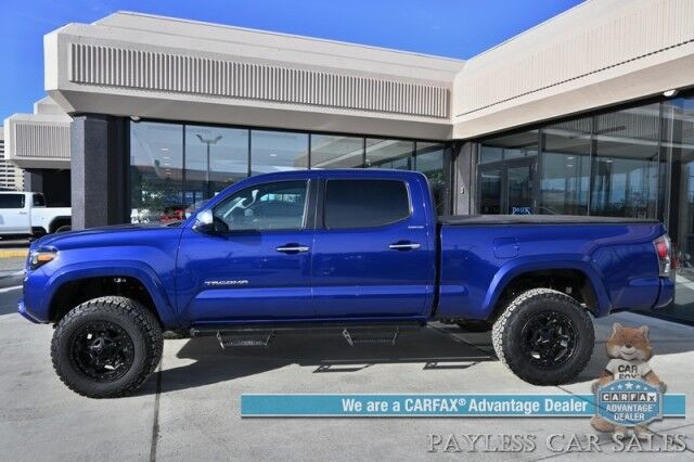 2023 Toyota Tacoma Limited / 4X4 / Crew Cab / Lifted / Power & Heated Leather Seats / Navigation / Sunroof / JBL Speakers / Adaptive Cruise Control / Lane Departure & Blind Spot Alert / Apple CarPlay & Android Auto / Back Up Camera / 1-Owner Anchorage AK