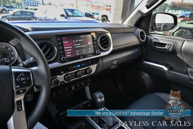 2023 Toyota Tacoma Limited / 4X4 / Crew Cab / Lifted / Power & Heated Leather Seats / Navigation / Sunroof / JBL Speakers / Adaptive Cruise Control / Lane Departure & Blind Spot Alert / Apple CarPlay & Android Auto / Back Up Camera / 1-Owner Anchorage AK