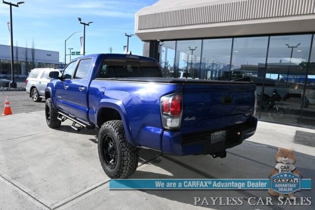 2023 Toyota Tacoma Limited / 4X4 / Crew Cab / Lifted / Power & Heated Leather Seats / Navigation / Sunroof / JBL Speakers / Adaptive Cruise Control / Lane Departure & Blind Spot Alert / Apple CarPlay & Android Auto / Back Up Camera / 1-Owner Anchorage AK