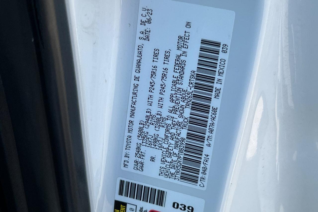 2023 Toyota Tacoma SR Roseville CA
