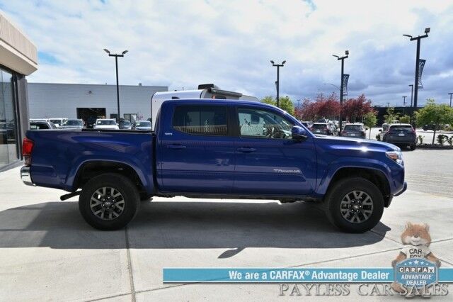 2023 Toyota Tacoma SR5 / 4X4 / Double Cab / Power Driver's Seat / Adaptive Cruise Control & Lane Departure Alert / Apple CarPlay & Android Auto / Back Up Camera / Keyless Entry & Start / Bed Liner / Tow Pkg / 22 MPG / 1-Owner Anchorage AK