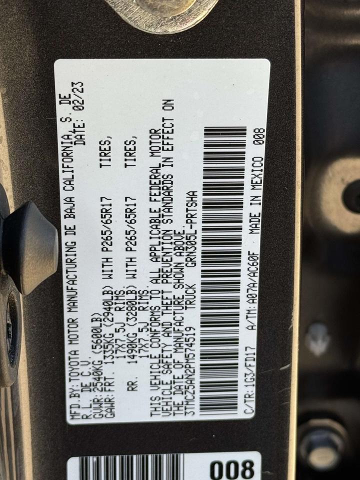 2023 Toyota Tacoma SR5 Fredericksburg VA