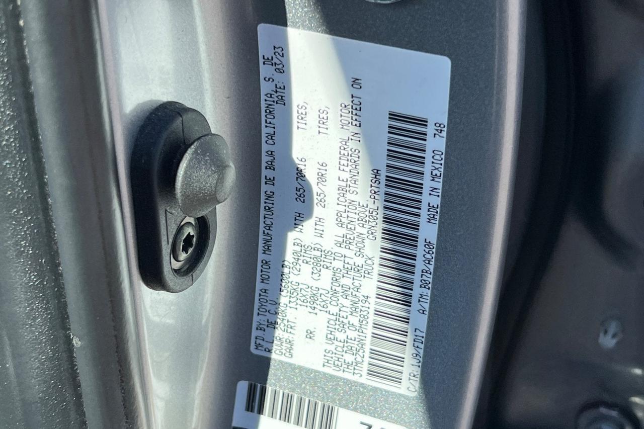 2023 Toyota Tacoma TRD Off Road Roseville CA