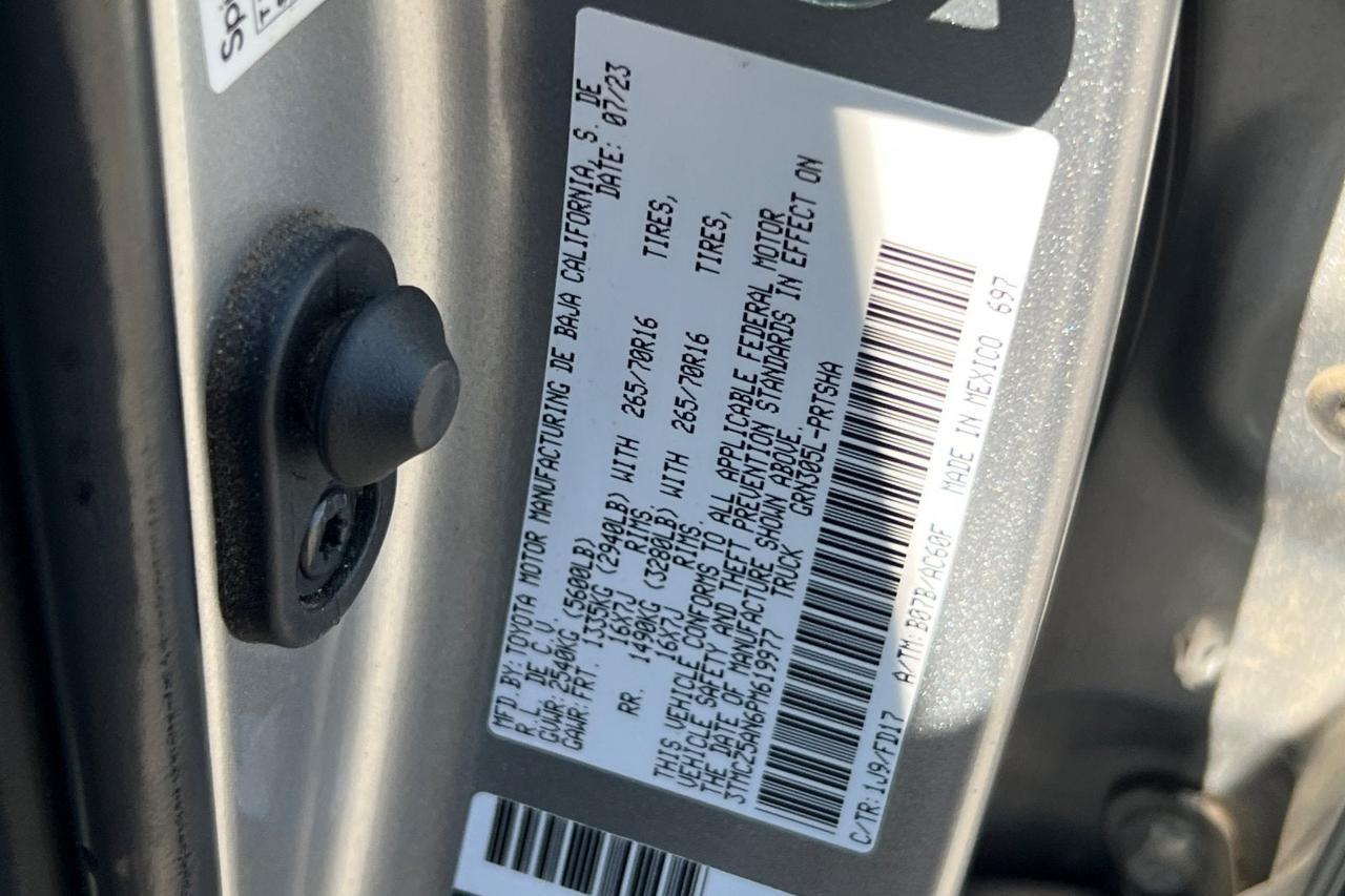 2023 Toyota Tacoma TRD Off Road Roseville CA