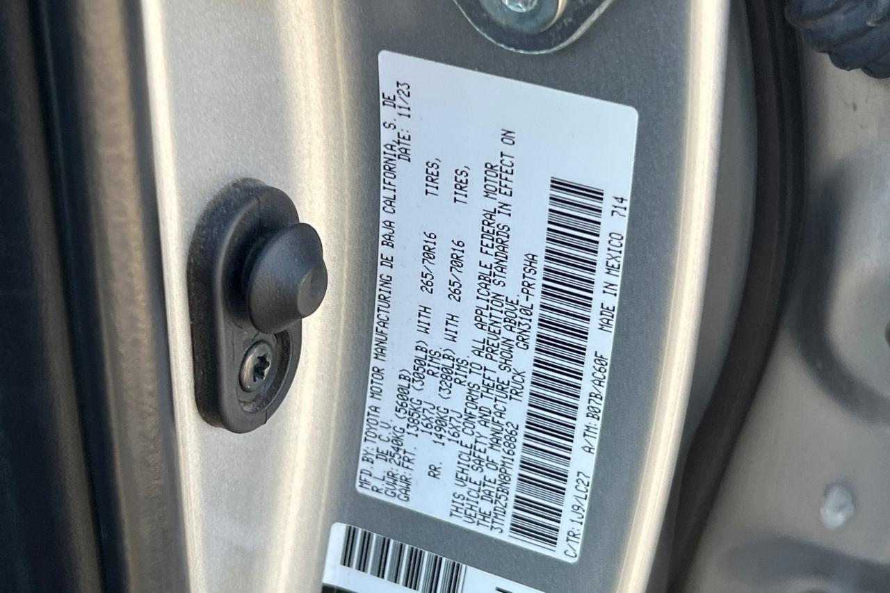2023 Toyota Tacoma TRD Off Road Roseville CA