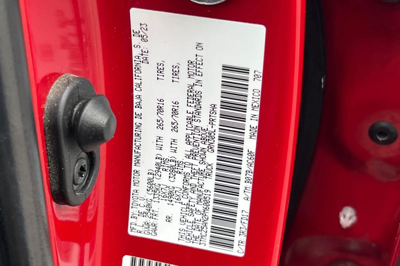 2023 Toyota Tacoma TRD Off Road Roseville CA