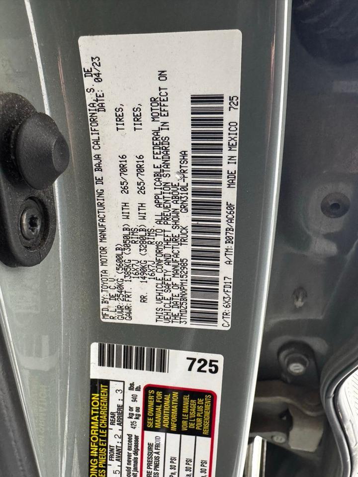 2023 Toyota Tacoma TRD Off-Road Fredericksburg VA