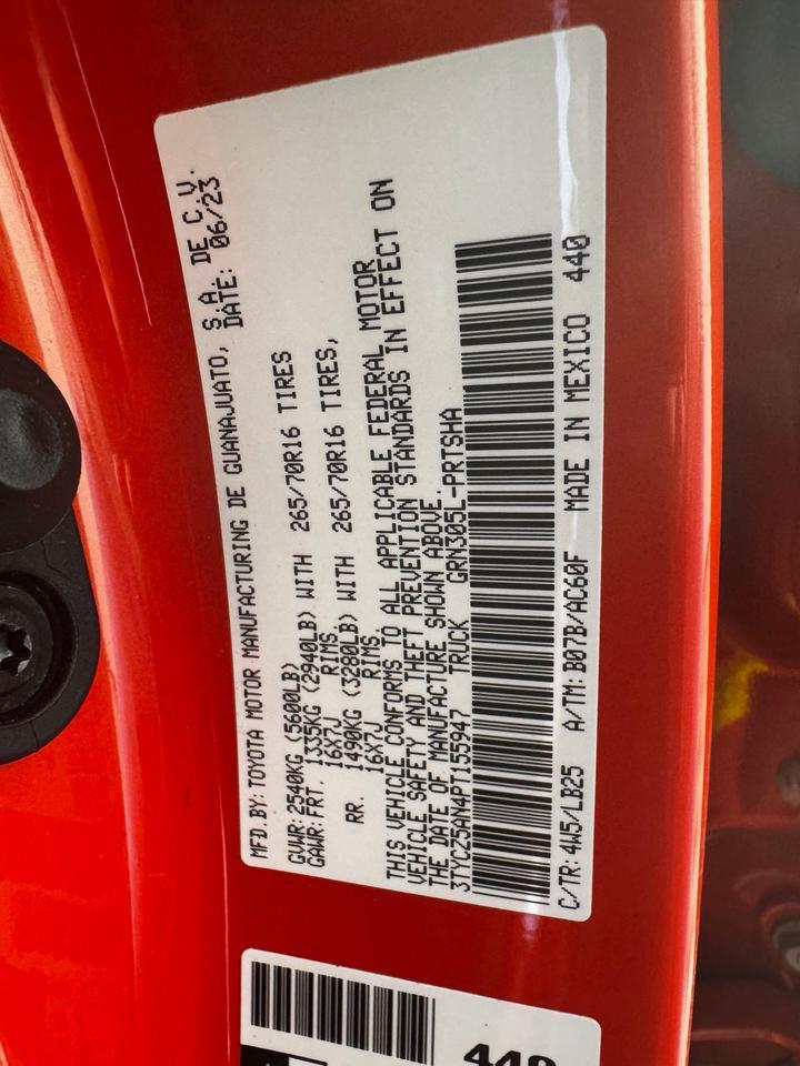 2023 Toyota Tacoma TRD Pro Fredericksburg VA