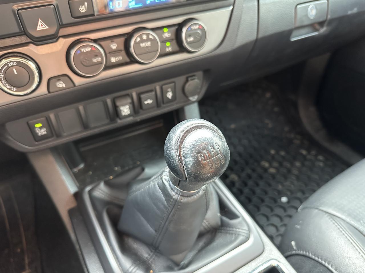 2023 Toyota Tacoma TRD Sport | Manual Trans | Leather | Sunroof | Aftermarket Wheels Tires Redwater AB