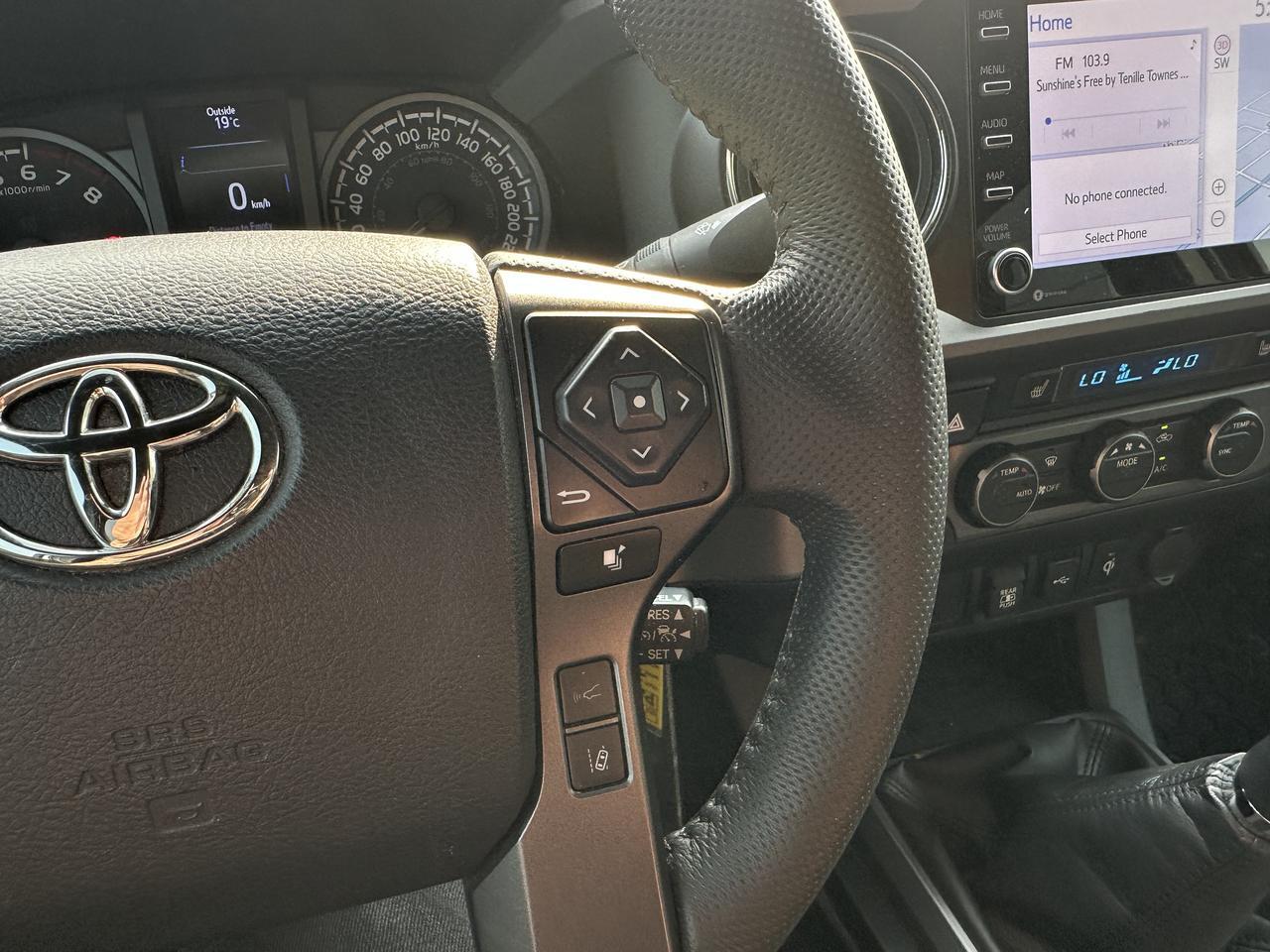 2023 Toyota Tacoma TRD Sport | Manual Trans | Leather | Sunroof | Aftermarket Wheels Tires Redwater AB