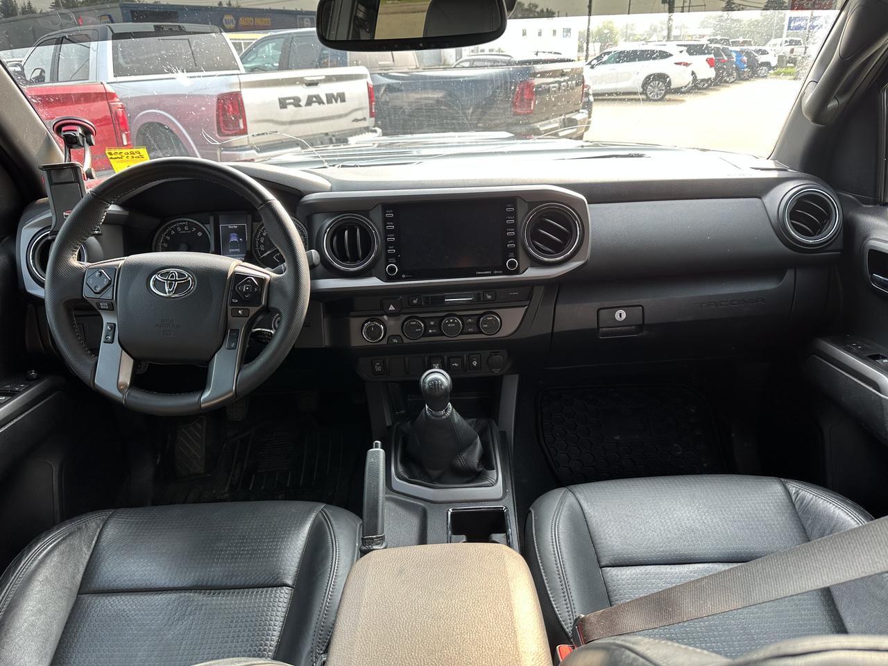 2023 Toyota Tacoma TRD Sport | Manual Trans | Leather | Sunroof | Aftermarket Wheels Tires Redwater AB