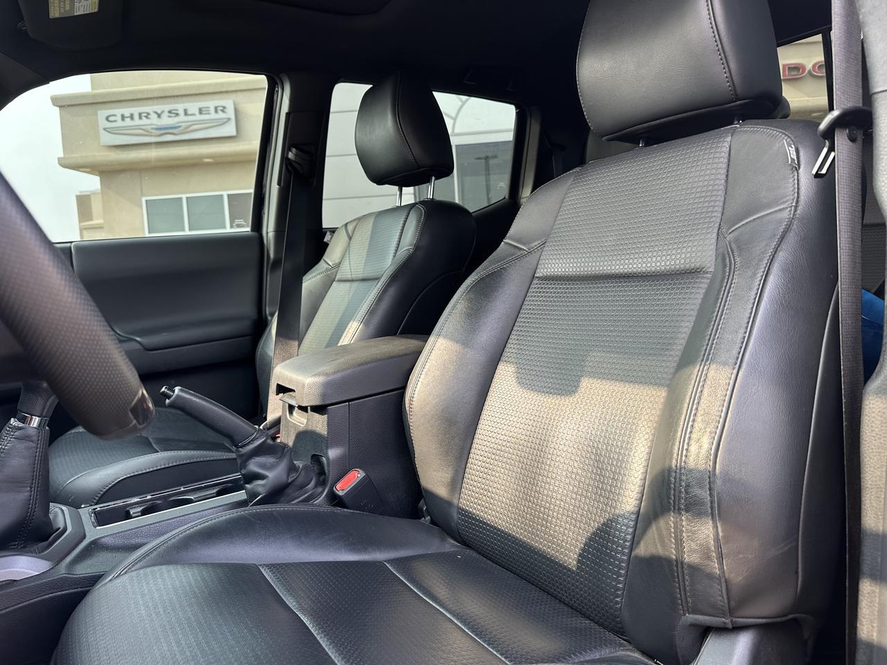 2023 Toyota Tacoma TRD Sport | Manual Trans | Leather | Sunroof | Aftermarket Wheels Tires Redwater AB