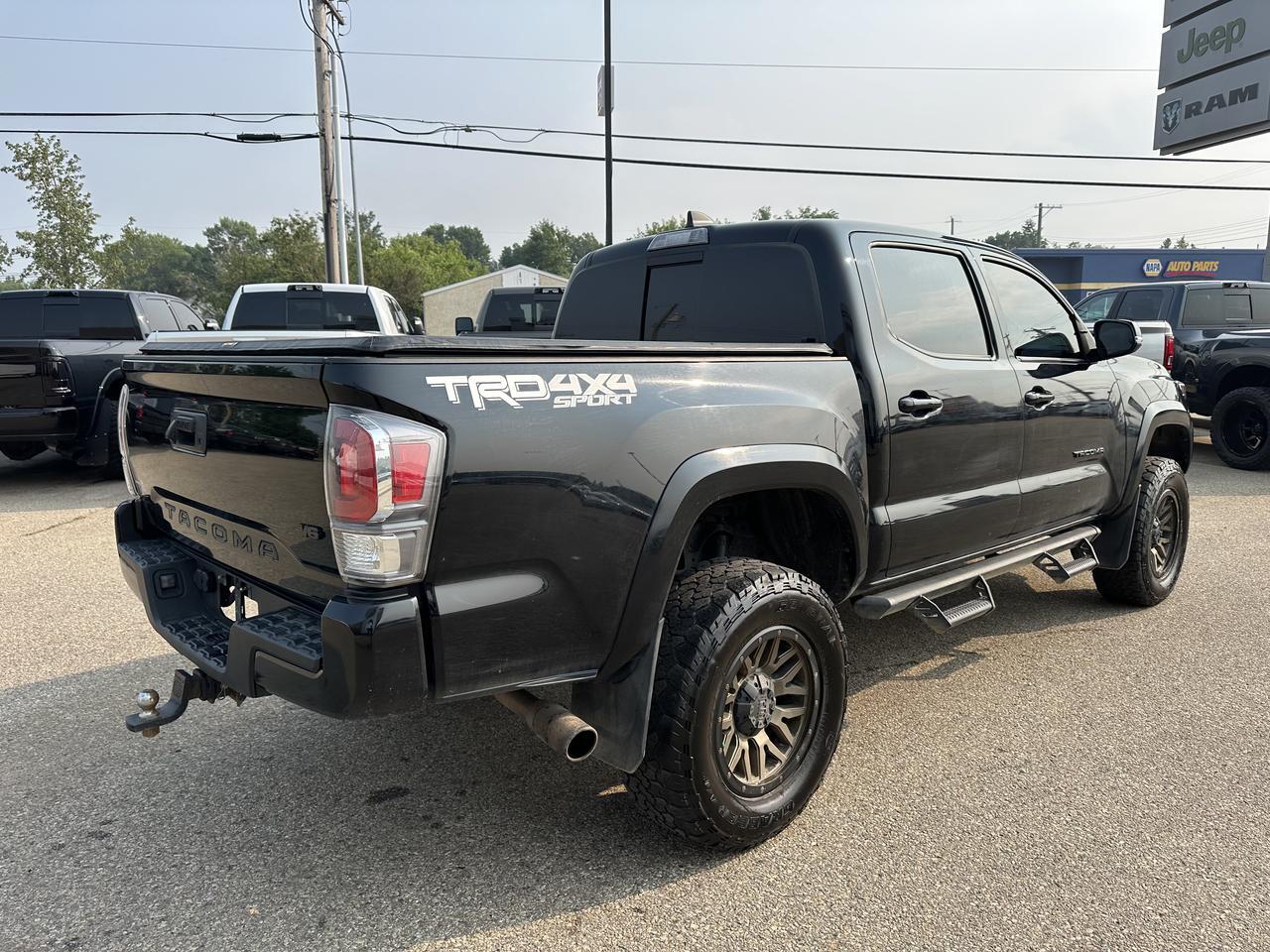 2023 Toyota Tacoma TRD Sport | Manual Trans | Leather | Sunroof | Aftermarket Wheels Tires Redwater AB