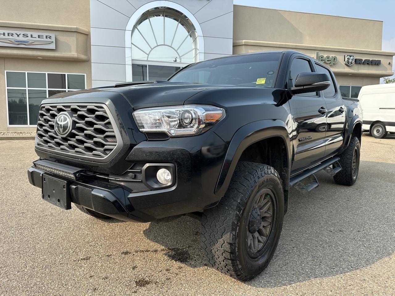 2023 Toyota Tacoma TRD Sport | Manual Trans | Leather | Sunroof | Aftermarket Wheels Tires Redwater AB