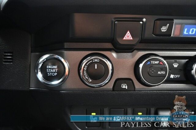 2023 Toyota Tacoma TRD Sport / 4X4 / Advanced Tech Pkg / Double Cab / Power & Heated Leather Seats / Nav / Sunroof / JBL Speakers / Adaptive Cruise / Lane Depart & Blind Spot / Bed Liner / Tonneau Cover / Tow Pkg / 1-Owner Anchorage AK