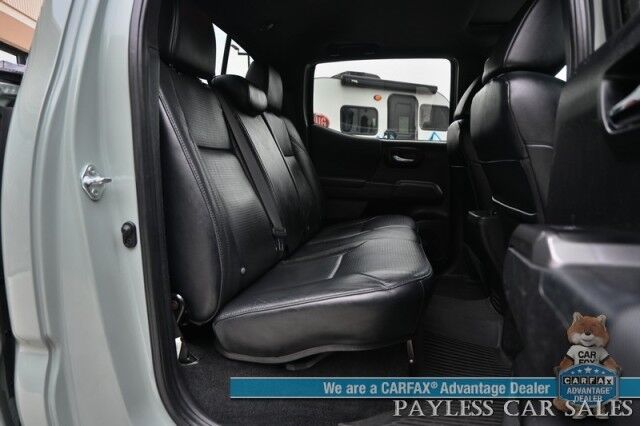 2023 Toyota Tacoma TRD Sport / 4X4 / Advanced Tech Pkg / Double Cab / Power & Heated Leather Seats / Nav / Sunroof / JBL Speakers / Adaptive Cruise / Lane Depart & Blind Spot / Bed Liner / Tonneau Cover / Tow Pkg / 1-Owner Anchorage AK