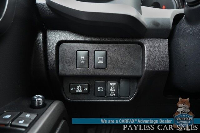 2023 Toyota Tacoma TRD Sport / 4X4 / Advanced Tech Pkg / Double Cab / Power & Heated Leather Seats / Nav / Sunroof / JBL Speakers / Adaptive Cruise / Lane Depart & Blind Spot / Bed Liner / Tonneau Cover / Tow Pkg / 1-Owner Anchorage AK