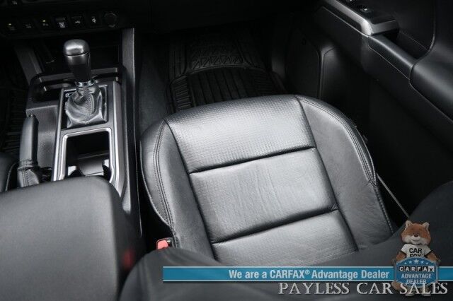2023 Toyota Tacoma TRD Sport / 4X4 / Advanced Tech Pkg / Double Cab / Power & Heated Leather Seats / Nav / Sunroof / JBL Speakers / Adaptive Cruise / Lane Depart & Blind Spot / Bed Liner / Tonneau Cover / Tow Pkg / 1-Owner Anchorage AK