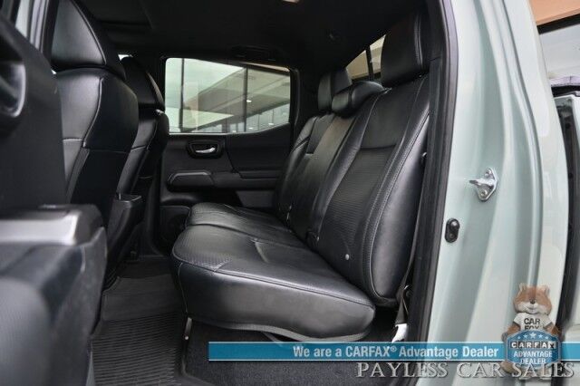 2023 Toyota Tacoma TRD Sport / 4X4 / Advanced Tech Pkg / Double Cab / Power & Heated Leather Seats / Nav / Sunroof / JBL Speakers / Adaptive Cruise / Lane Depart & Blind Spot / Bed Liner / Tonneau Cover / Tow Pkg / 1-Owner Anchorage AK