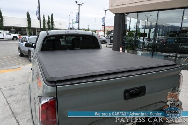 2023 Toyota Tacoma TRD Sport / 4X4 / Advanced Tech Pkg / Double Cab / Power & Heated Leather Seats / Nav / Sunroof / JBL Speakers / Adaptive Cruise / Lane Depart & Blind Spot / Bed Liner / Tonneau Cover / Tow Pkg / 1-Owner Anchorage AK