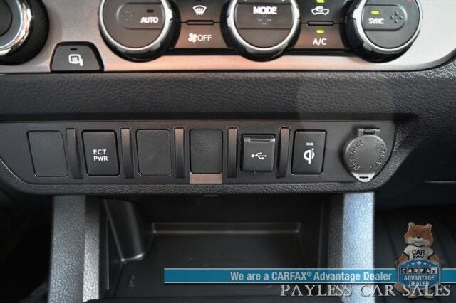 2023 Toyota Tacoma TRD Sport / 4X4 / Ext'd Cab / Power Driver's Seat / Adaptive Cruise / Lane Departure & Forward Collision / Apple CarPlay & Android Auto / Back Up Camera / Bed Liner / Tonneau Cover / Tow Pkg / Block Heater Anchorage AK
